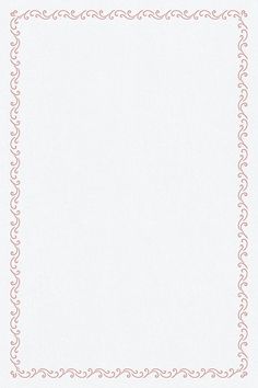 a white paper with red lines on it and a pink border around the edges that says,