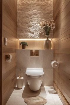 Small Toilet Design, Guest Toilet, Downstairs Toilet, Small Toilet, Toilet Room, Bathroom Design Decor, Toilet Design, Bathroom Inspiration Decor, Bathroom Spa