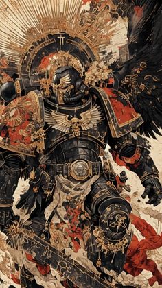 Red Thirst 40k, 40k Wallpaper Iphone, Warhammer 40k Artwork Concept Art, Warhammer 40k Aesthetic, Wh40k Tattoo, Warhammer 40k Wallpaper Phone, Space Marine Wallpaper, Warhammer 40k Primarchs, Warhammer 40000 Art