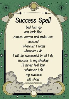 Spells To Do On Tuesday, Professional Success Spell, Spells For A New Job, Spells For Exam Success, Good Luck Spells That Work, Good Luck Spell For Someone Else, Job Protection Spell, Success Spells Witchcraft, Success Witchcraft