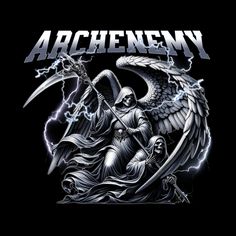 Archenemy Visual Elements, Graffiti Drawing, Dark Gothic, Free Illustrations, Hoodie Design, Editable Template