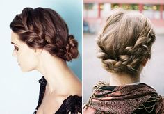 // Formal French Braid, Bun With Braid Wrapped Around, Ballet Braid Bun, Vintage Braided Updo, Easy Braid Styles, Intricate Braided Updo, Braided Crown Hairstyles, Loose French Braids, Milkmaid Braid