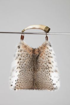 Fur Handbag, Faux Fur Handbag, Fur Purse, Luxury Bags Collection, Fur Handbags, Cow Horns, Holiday Style, Fur Fashion