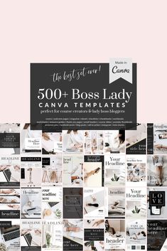 the ultimate guide to 500 + boss lady canvas templates for photoshopping and web design