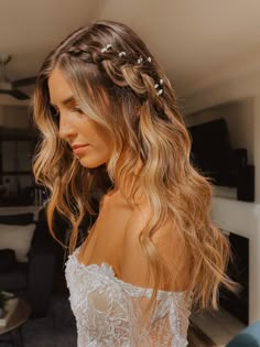 Bride Hair Down, Charity Gala, Dance Hairstyles