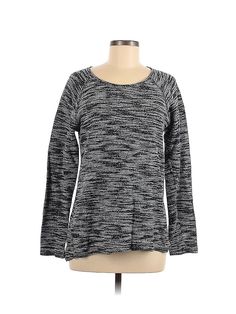 Old Navy Pullover Sweater Size: Medium Tops - used. 100% Cotton | Old Navy Pullover Sweater: Gray Tops - Size Medium Black Pullover Sweater, Daisy Fuentes, Gray Long Sleeve, Graphic Tops, Ellen Tracy, Grey Top, Grey Long Sleeve, Small Tops, Pullover Sweater