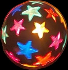 an image of a ball with stars on it