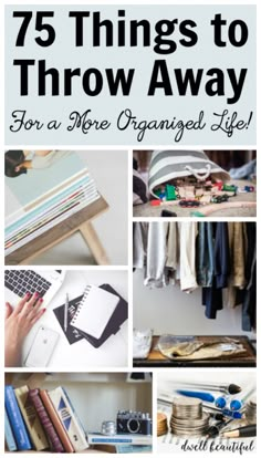 Life Refresh, More Organized Life, Decluttering Inspiration, Casa Clean, Declutter Your Life, Organizing Hacks