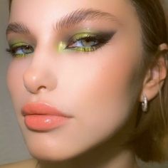 Editorial Make-up, Smink Inspiration, Green Makeup, Beauty Make-up, Edgy Makeup, Kesha