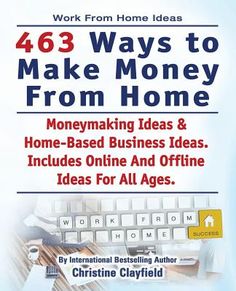 the book cover for 46 ways to make money from home