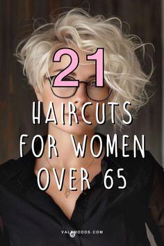 21 haircuts for women over 65 Short Wavy Pixie Haircut, Growing Out Short Hair Styles, Hair Mistakes, Layered Haircuts For Medium Hair, Choppy Hair, Short Choppy Hair, Glam Hair, Beautiful Gray Hair, Blonde Pixie