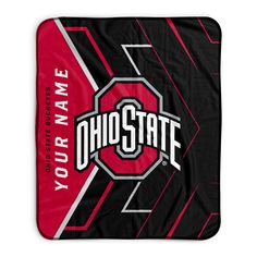 Pixsona Ohio State Buckeyes Glow Pixel Fleece Blanket | Personalized | Custom Fresno State, Grey Flannel, Comfort Blanket, Fleece Blankets, Ohio State Buckeyes, Beautiful Blankets, Throw Blankets, Ohio State, Plush Blanket