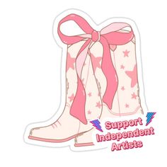 Decorate laptops, Hydro Flasks, cars and more with removable kiss-cut, vinyl decal stickers. Glossy, matte, and transparent options in various sizes. Super durable and water-resistant. absolutely adorable Cute Cowgirl Boots, Cute Cowgirl, Cowgirl Boot, Cowgirl Boots, Decorate Laptops, Vinyl Decal Stickers, Kiss Cut, Vinyl Decal, Cowboy