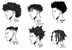 the different types of dreadlocks for black people with short hair and shaved ends