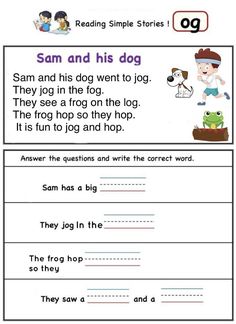 the worksheet for reading and writing with pictures on it, including an image of a