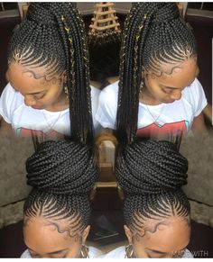 Cornrow Braids Hairstyles, Braids Hairstyles Ideas, Burgundy Box Braids, Cornrow Ponytail, Cornrow Braids, Long Box Braids, Braided Cornrow Hairstyles