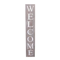 PRICES MAY VARY. Welcome guests stylishly with the ALBEN 'Welcome Sign' – a perfect blend of elegance & rustic charm. This vertical welcome sign for front porch stands at an ideal 58.3" tall, 11" wide, & 1.6" thick. Our welcome sign for front door porch standing is beautifully crafted to enhance any home or business. Its rustic appeal is sure to attract clients & warmly greet visitors. Premium Quality Natural Wood–Our welcome signs for front porch are made with high quality wood grain that is na Door Sign Vertical, Welcome Home Decor, Farmhouse Home Decor Ideas, Paddle Decor, Lady Decluttered, Modern Farmhouse Living Room Decor, Sign For Front Door, Welcome Wood Sign, Front Door Makeover