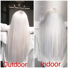 Platinum Hair Color, Long Hair Color, Icy Blonde, Platinum Hair, White Blonde