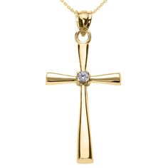 White Gold Pendant Necklace, Yellow Gold Solitaire, Solitaire Diamond, Solitaire Pendant