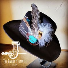 Embossed Leather Hat Band- Women’s Leather Hat Band Online | Jewelry Junkie – The Jewelry Junkie Cowboy Hat Bands Diy, Hat Bands Diy Ideas, Turquoise Hat, Hat With Feather, Cowboy Hat Bands, Custom Cowboy Hats, Hats Western, Hat Bands, Western Hat