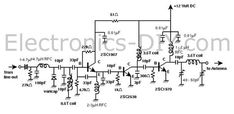 an electronic circuit diagram showing the current voltages and power source for this device, it is