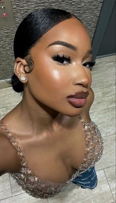 Tobi Ojora, Baddie Friends, Karin Jinsui, Brown Girls Makeup, Skin Goals, Full Glam