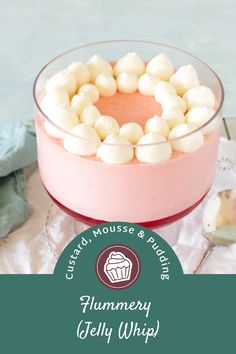 there is a cake with marshmallows in it