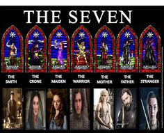 the seven main characters in game of thrones