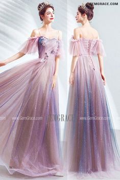 Pink Fitted A-line Gown, Purple Ball Gown Dresses For Spring, Purple Ball Gown For Spring, Spring Purple Ball Gown Dress, Purple A-line Gown For Banquet, Purple A-line Evening Dress For Banquet, Purple A-line Evening Dress For Summer, Purple A-line Summer Evening Dress, Purple A-line Banquet Dress