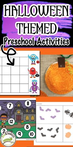 halloween themed preschool activities for kids