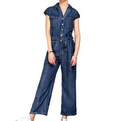 Introducing our 2023 Spring-Summer Collection of women's street-style denim overalls ââ‚?for the trendsetters that aren't afraid to make a statement!Why You'll Love It: Grunge-Inspired: Embrace the trend renaissance with this edgy piece. crafted to embody the spirit of rebellion with its distressed pattern. Loose Fit: Enjoy the comfort of loose-fit shorts. designed to hug your silhouette while ensuring ease. Embroidered Details: Designed with delicate embroidered details for a touch of sophistic Womens Denim Jumpsuit, Leg Painting, Jumpsuit Chic, Painted Denim, Women Street, Embroidered Denim, Jeans Jumpsuit, Denim Jumpsuit, Sleeves (women)