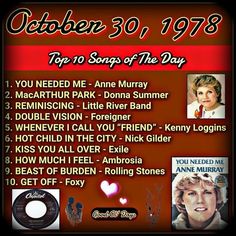 the top 10 songs of the day from october 30, 1971 to november 29, 1970