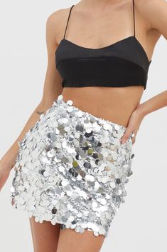 Streetwear Skirt, Mini Skirt Party, Rok Mini, Solid Skirt, Mini Party, Half Skirt, Sequin Mini Skirts, Stretch Skirt, Party Skirt