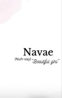 an advertisement for navae is shown in black and white with the words, nu - vay beautiful girl