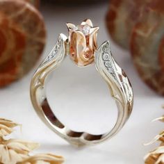 an image of a ring with diamonds on it