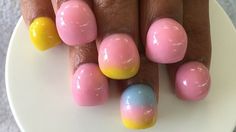 Bubbles Nails!! www.ducare.cc  #makeup #brush #nails #fashion #beauty #cosmetics Hump Nails, Bubble Nails, Crazy Nail Art, Nagellack Trends, Crazy Nails, Blue Nail, Oval Nails, Birthday Nails, Nail Designs Spring