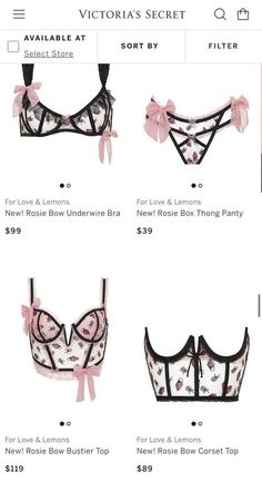 Birthday Outfit Ideas Aesthetic, Cute Bras, Victoria Secret Lingerie, Pink Girly Things, Mode Inspo