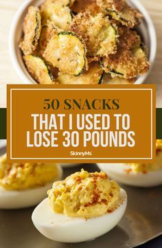 the cover of 50 snacks that used to lose 30 pounds