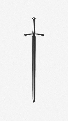 Swords Line Art, Minimalist Tattoo Swords, Flash Stencil, Octopus Tattoo Sleeve, Word Tattoo Ideas, Tatoo Styles, Bible Tattoos, Magic Runes, Tattoos To Cover Scars