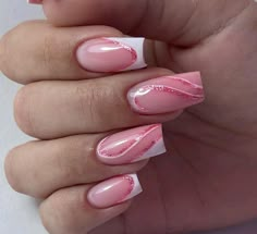 Stylish Acrylic Nails, Trendy Acrylic Nails, Nails Coffin Short, Girly Acrylic, Valentine Nails, Winter Nails Acrylic