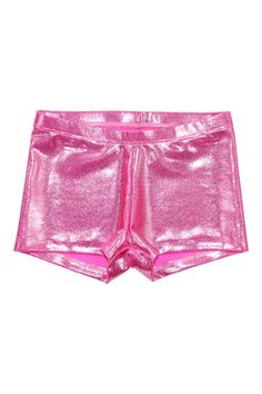 Add a touch of sparkle to your athletic attire!  Crafted from a metallic mystique nylon spandex, these shorts offer a comfortable, durable, and stylish fit. Key Features: * Metallic Finish: A dazzling, eye-catching sheen for a pop of color * 4-Way Stretch: Provides maximum flexibility and range of motion * Durable Construction: Built to last with high-quality materials * No Side Seam: Eliminates chafing and ensures a comfortable fit * Short and Tight Fit: Offers coverage without hindering moveme Sporty Metallic Fitted Bottoms, Stretch Shiny Short Bottoms, Metallic Shiny Stretch Shorts, Metallic Stretch Disco Shorts, Fitted Shiny Short Bottoms, Shiny Stretch Bottoms For Summer, Fitted Shiny Shorts For Summer, Metallic Disco Shorts For Summer, Disco Style Stretch Shorts