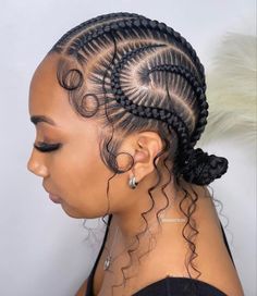 Stitch Bun With Curls, Afro Braids, Types Of Braids, Braids Hairstyles Pictures, Quick Braided Hairstyles