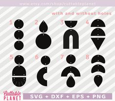 the svg files are available for use in this project, which includes different shapes and sizes