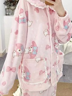 Fashion Anime Pajamas Home Suit PN4959 ●Size: Top: S:Length 75 cm bust 131 cm sleeve 67 cm M:Length 76 cm bust 133 cm sleeve 68 cm L:Length 77 cm bust 135 cm sleeve 69 cm Pants: S: Length 95 cm waist 106 cm M: Length 96 cm waist 108 cm L: Length 97 cm waist 110 cm (Please allow 1-3cm differs due to manual measurement.As different computers display colors differently,the color of the actual may vary slightly from the above images.Thanks for your understanding.) ●Material: soft ●About Shipping: We attach great importance to the orders of each customer and parcel delivery. 1.Processing time: 2-3 business days. 2.Shipping time: 10-15 business days to US, please allow 3-4 weeks shipping to other country.(Shipping times can be affected by variable customs clearance times or public holidays.)