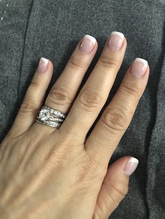 Dip With Tip French Nails, White French Tip On Natural Nails, Dip French Manicure Short Nails, Short Nails White Tip, French Tip Dip Nails, French Dip Nails, Powder Dip Nails, Natural Nails Manicure, Gel Nails French