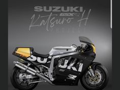 the suzuki motorcycle has been designed to look like it's from the movie fast and furious