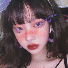 Soft Grunge Hair, Kore Ulzzang, Face Art Makeup, Trening Fitness, Soft Feminine, Uzzlang Girl, Trik Fotografi, Grunge Hair, Girls Makeup