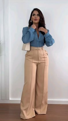 Cute Professional Outfits, Wide Leg Jeans Outfit, Wide Leg Pants Outfit, Professional Outfits Women, Stylish Work Attire, White Dresses For Women