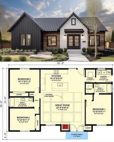 two story house plans with open floor plan