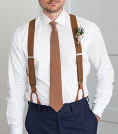 Suspenders Men Wedding, Wedding Suspenders Groomsmen, Leather Suspenders Men, Groom Suspenders, Wedding Suspenders, Button Suspenders, Suspenders For Men